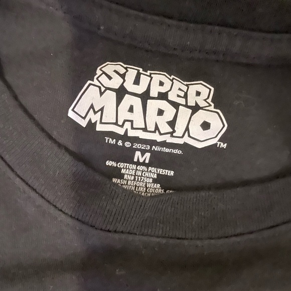 Super Mario “Boo” ghost shirt.  Kids size Medium. - Picture 3 of 4